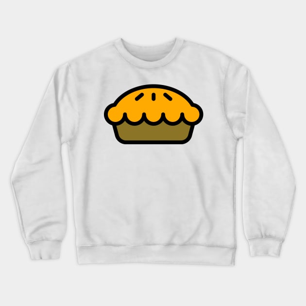 Apple Pie Cartoon Icon Crewneck Sweatshirt by AnotherOne